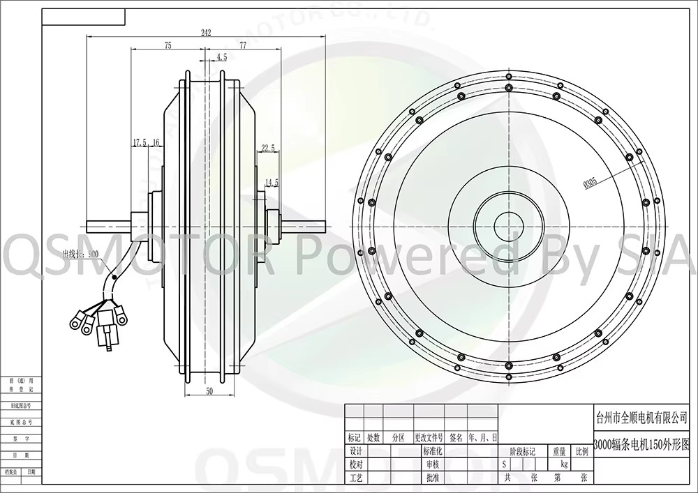 QSMotor QS273 V3 40H BLDC Spok - 12000W Electric Motorcycle Hub Motor review and price